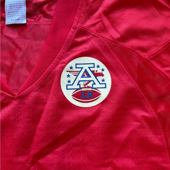 NWOT - Kansas City Chiefs Blank NFL Jersey - Red with Football Patch - Picture 4 of 14